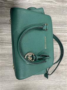 Michael kors sales dark green purse